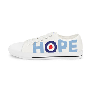 LOVE AND HOPE LOW TOPS