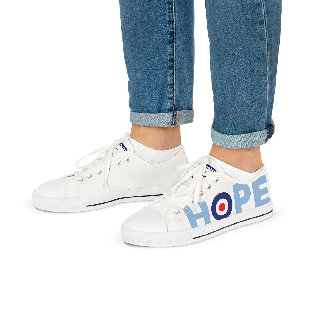 LOVE AND HOPE LOW TOPS